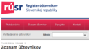 Register účtovníkov, účtovníčok Slovenskej republiky